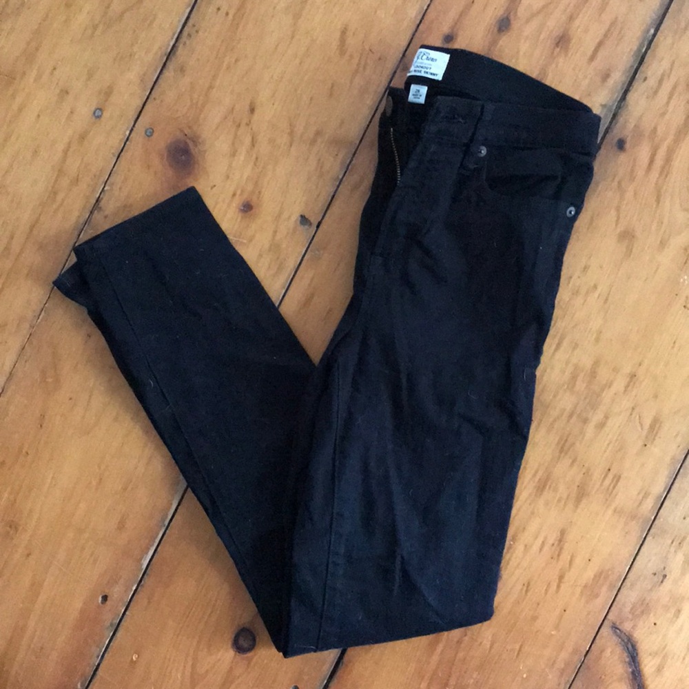 Skinny Stretch J.Crew Black Jeans